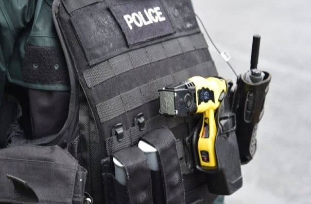 Photograph of Police Officer's vest