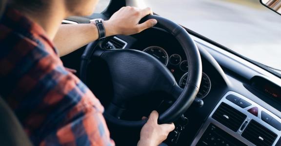 Person driving