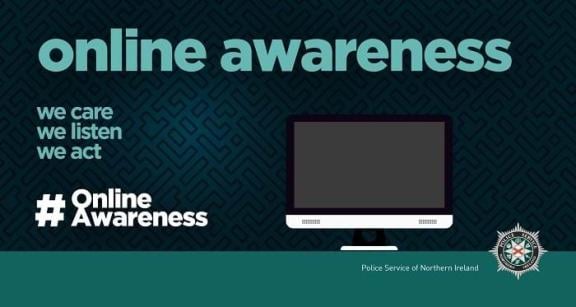 PSNI Online awareness campaign creative