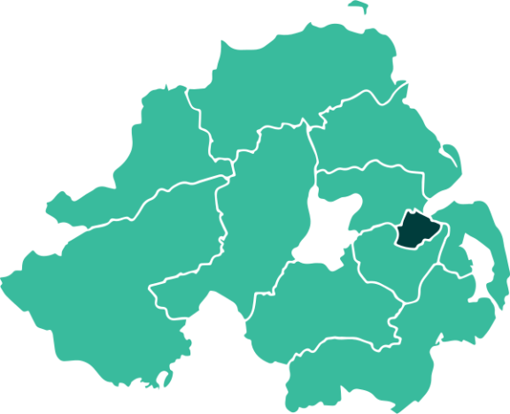 Local Policing Areas - Belfast Map