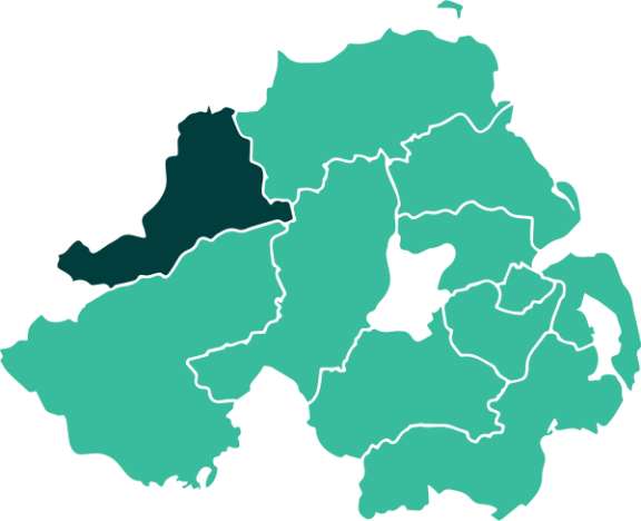 Derry City and Strabane District Map