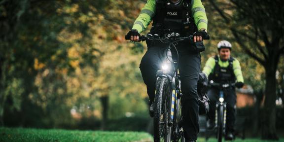 Officer on Bikes