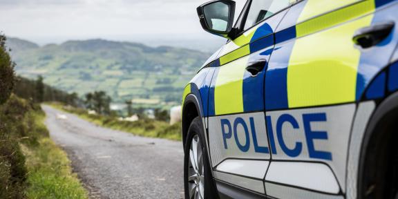 Police Landrover
