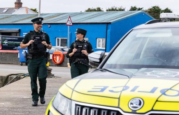 Police Officers on patrol