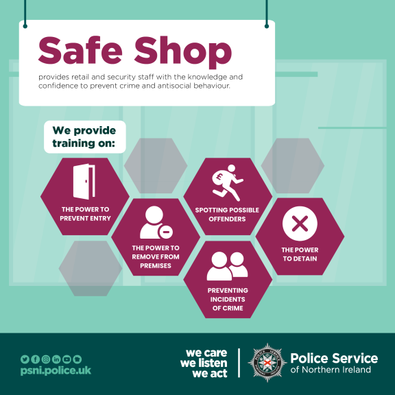 Safe Shop Graphic