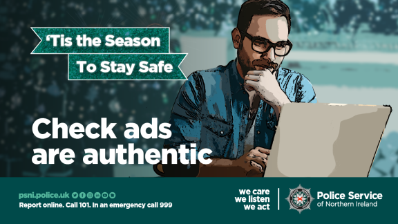 'Tis The Season to Stay Safe - Check ads are authentic