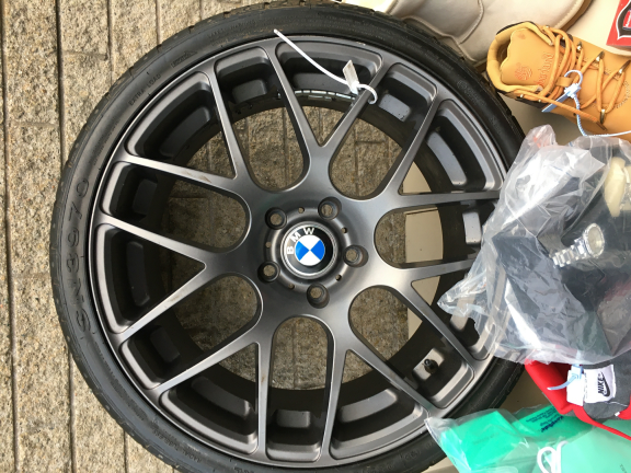 Counterfeit BMW wheel