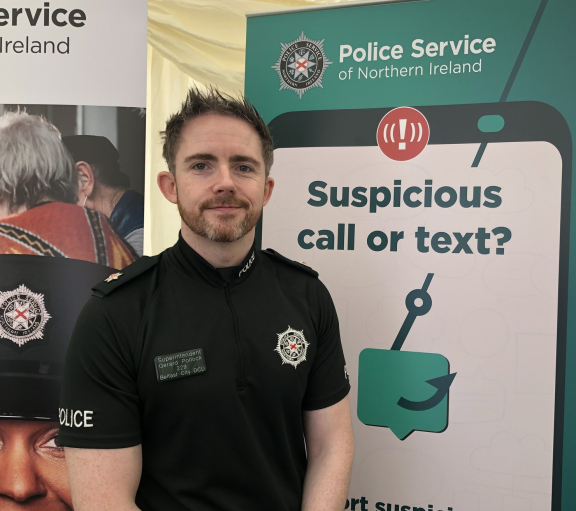 Chair of the ScamwiseNI Partnership, Chief Superintendent Gerard Pollock