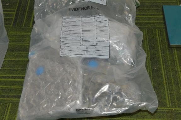 Some of the drugs seized