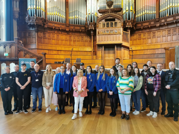 Following completion of the course, an event was held in the Guildhall with participants welcomed by Mayor of Derry City & Strabane District Council Sandra Duffy.