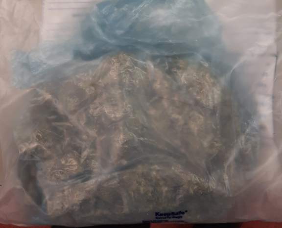 Some of the suspected drugs seized.