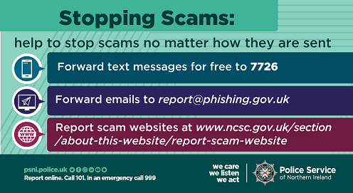 Tips and advice to stop a scam.