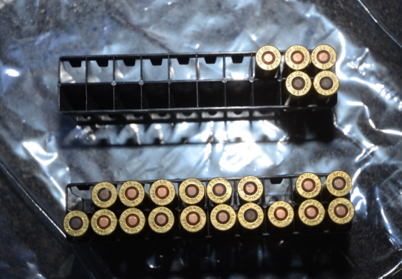 Assorted rounds of ammunition
