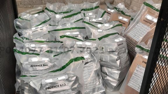 Cannabis seized from the south Belfast area on Monday morning, 31st July