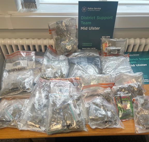 £30, 000 worth of drugs seized in Cookstown yesterday