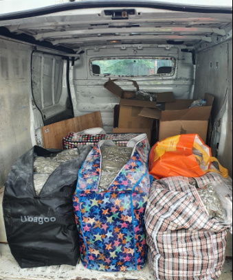 Suspected cannabis and cocaine