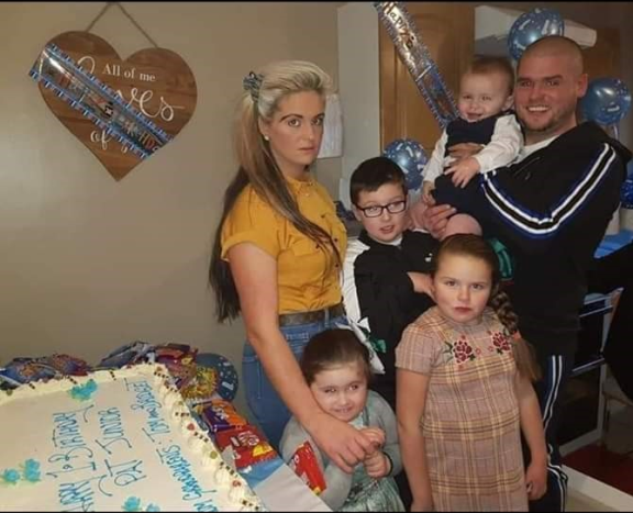 Pat Ward and family 