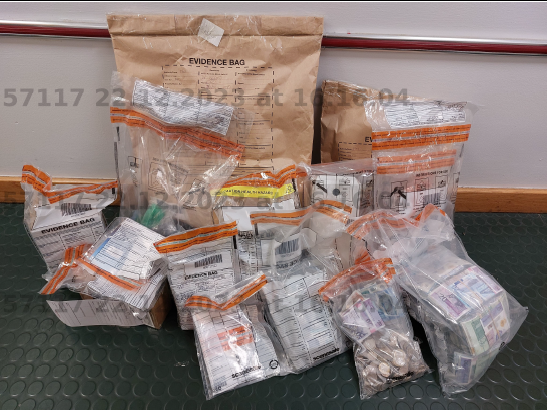 Drugs and cash seized