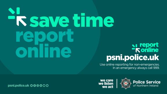 Save time, report online