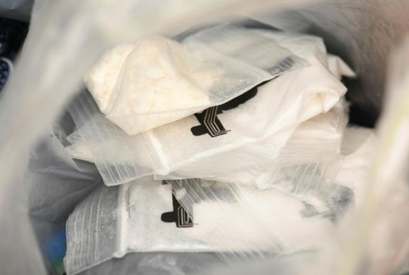 Cocaine located in the address