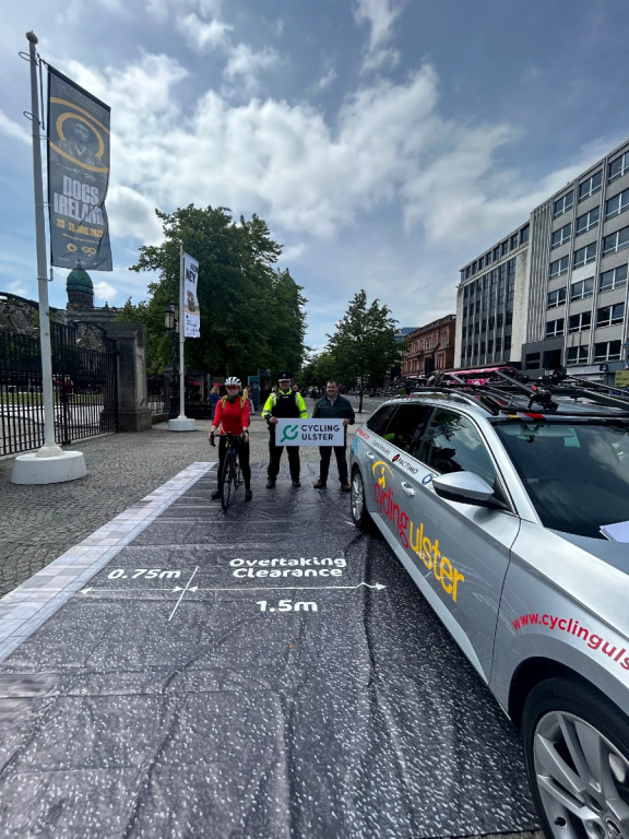 Superintendent Gary Busch, Tommy McCague, Cycling Ulster