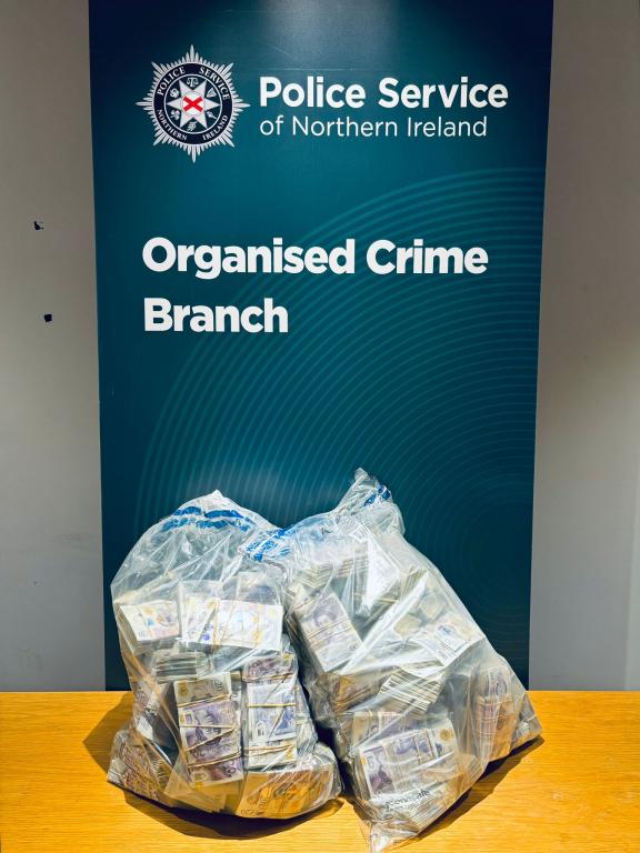 Cash seized following police pursuit 