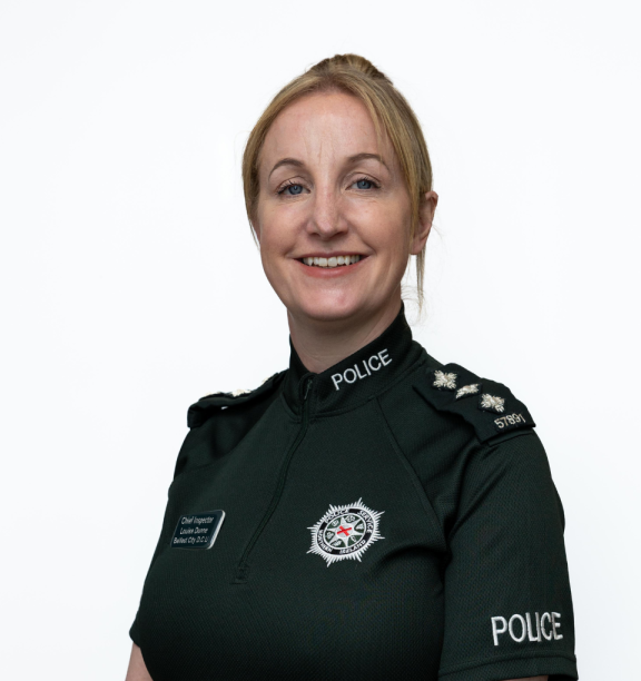 Chief Inspector Louise Dunne in PSNI uniform