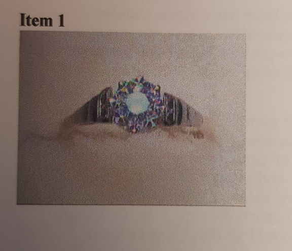 Ring with sentimental value to owner