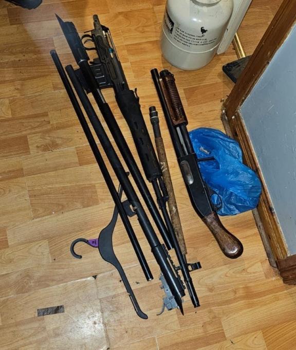 Suspected firearms