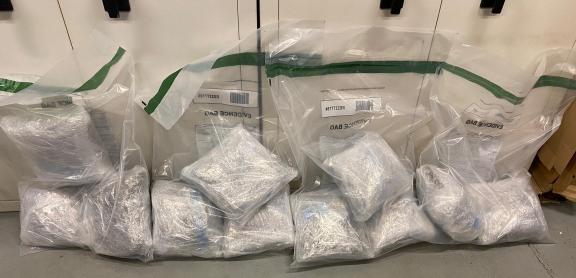 Suspected Class B drugs seized following stop-and-search of vehicle at Belfast Harbour