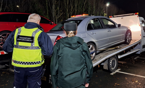 Vehicles seized in road safety operation