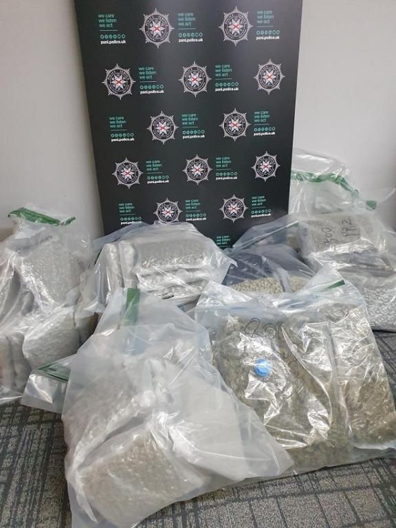 Drugs with a potential street value of £500,000 seized in Belfast