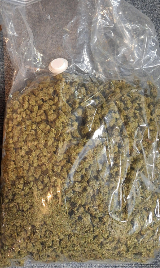 Suspected cannabis seized by police in East Belfast on Wednesday 5th February