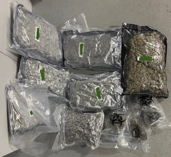Suspected herbal cannabis