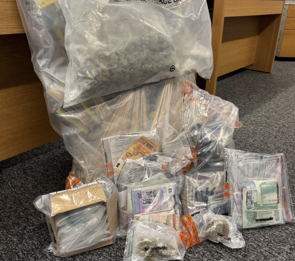 Image of drugs seized