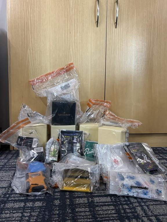 Items seized following searches linked to South East Antrim UDA