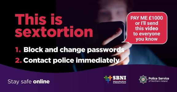 Sextortion Campaign Graphic
