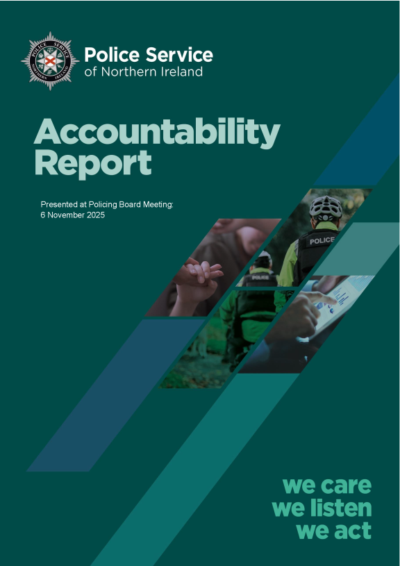 Constable's Accountability Report to the Northern Ireland Policing Board 06 November 2025