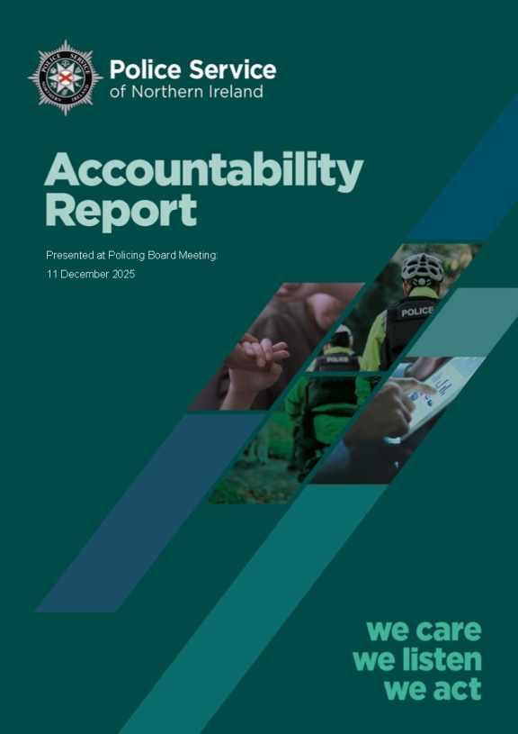 Chief Constable's Accountability Report to the Northern Ireland Policing Board 11th December 2025