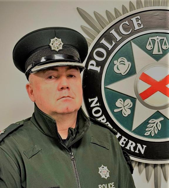 Superintendent Pete Cunningham, new District Commander in Fermanagh & Omagh