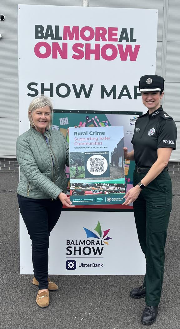 Rhonda Geary, Royal Ulster Agricultural Society and Chief Superintendent Kelly Moore