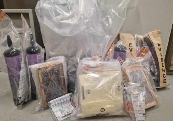 Suspected cocaine