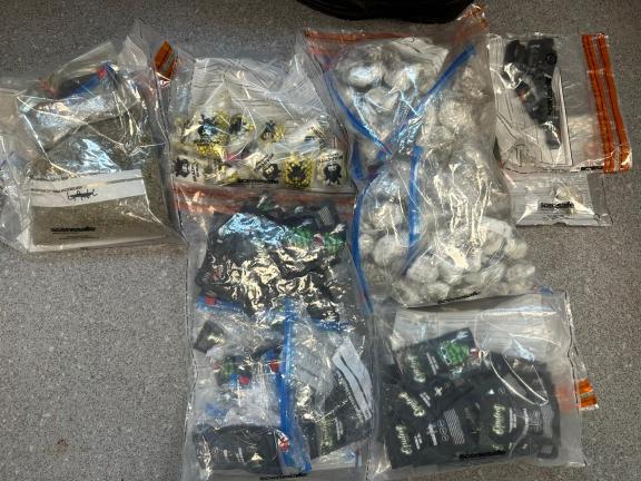 Items seized following North Belfast drugs op