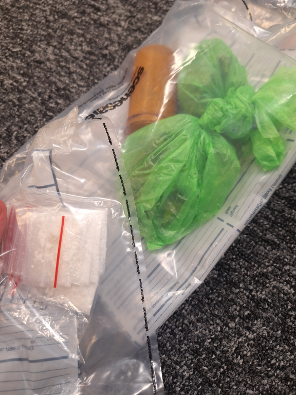 Some of the drugs seized by officers