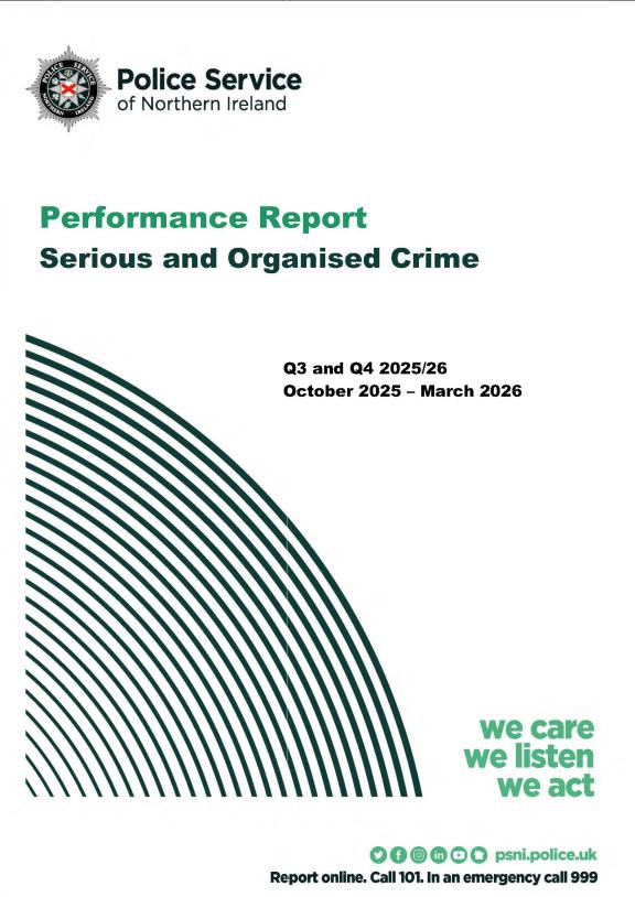 Performance Report Serious and Organised Crime Q3 and Q4 2025-26